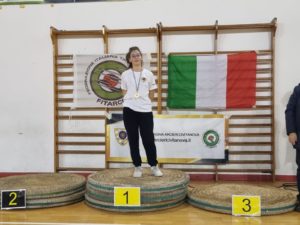Ilaria Candido premiata con la medaglia d'oro al 2° trofeo memorial "Osvaldo Moretti"